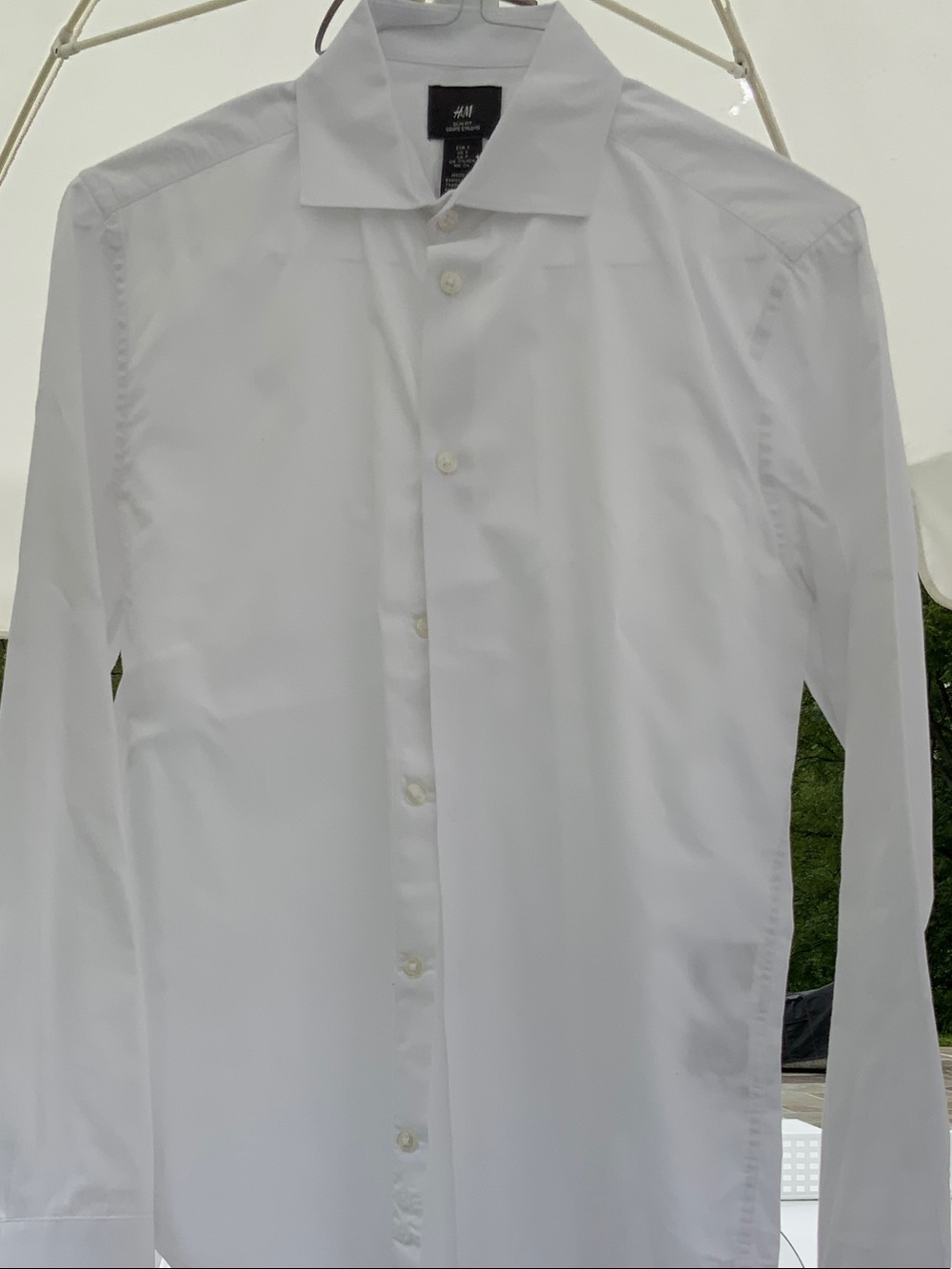 H&M White Men’s Dress Shirt’’ in ‘Small